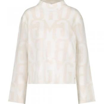 Monari Pull crème à col roulé taille 42