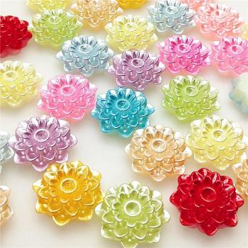 Perles colorées 20 mm – bouquet de bricolage 30 pcs