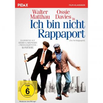 Ich bin nicht Rappaport (I´m Not Rappaport) / Brilliante Tragikomödie mit Starbesetzung (Pidax Film-Klassiker)