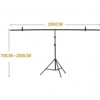 Andoer T-Shape Background Bracket