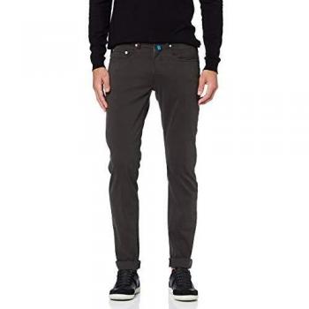 Pierre Cardin Herren Hose Lyon Tapered Futureflex Stretch 5 Pocket, Grau 87