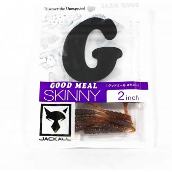 Jackall 2 Zoll Gummifisch Good Meal Isome Orange