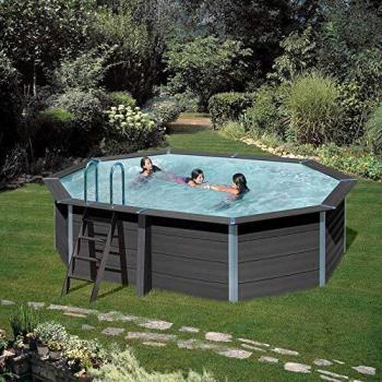 Piscina Fuori Terra Gre Avantgarde 524 x 386 cm con LED