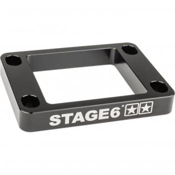 10mm Membranblock Distanzstück AM6 / Derbi Stage6 Schwarz