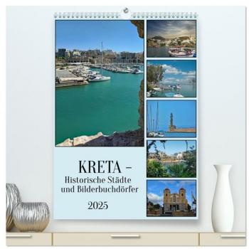 Premium Wandkalender 2025 Kreta