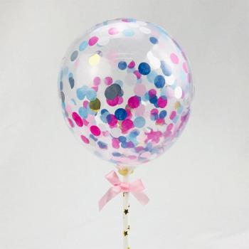 5 Inch Balloon Cake Topper Set for Wedding Decorations
