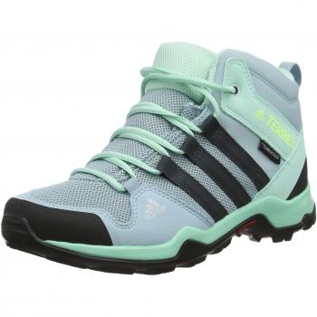 Adidas Unisex-Kinder Terrex Ax2r Mid Cp K Walking Shoes, Grey, Size: 35 EU
