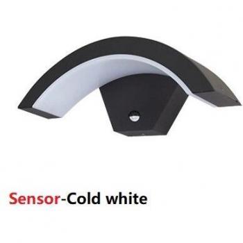 Waterproof 20W Outdoor Wall Fixture with PIR Sensor, Suitable for Garden Pathways and Porches