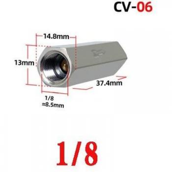 Válvula Neumática Unidireccional 1/2 BSP con Roscado Interno