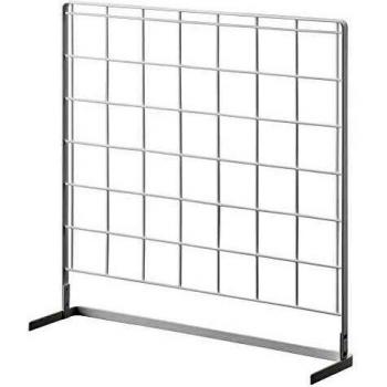 Yamazaki 4177 Tower Grid Panel, Stainless Steel, White Finish