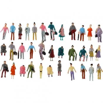 Escena de Tren 1:150 – Colección 100 Figuras de Pasajero