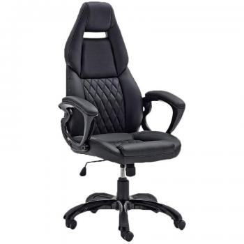 Robas Lund 62481S3 EMIL Chefsessel mit Armlehnen – 64 × 72 cm, PVC‑Bezugsseite, PU‑Kontaktfläche