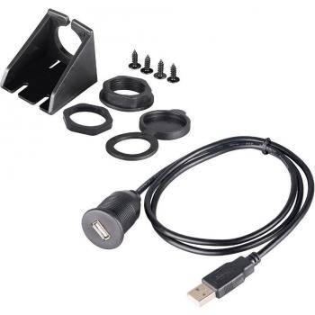 USB 2.0 Panel Mount Cable