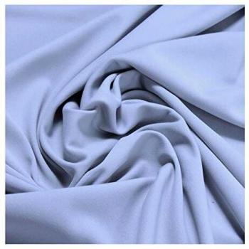 Elastan Jersey hellgrau Interlock Stoff leicht bi-elastisch