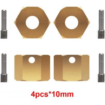 Rueda Hexagonal de Latón 6/8/9/10 MM – Adaptador Extendido para SCX10 III