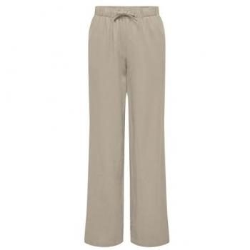 Only Pantalón Beige Para Mujer