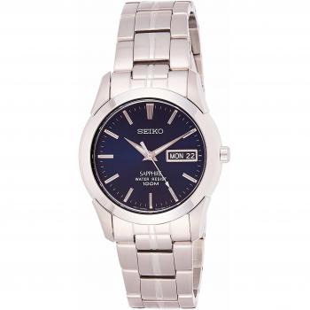 Seiko 5 Automatic Divers Men's Sports Watch – SRP605K2 DE*2, blaue Ion-Platinierung