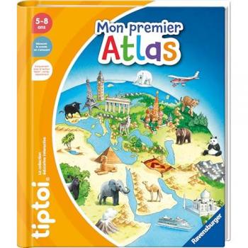 tiptoi®, Livre interactif, Mon premier Atlas, 5 ans, 13099012, Ravensburger