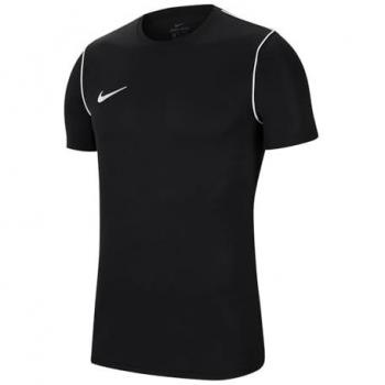 Nike T-shirt calcistica per bambini S nera bianca