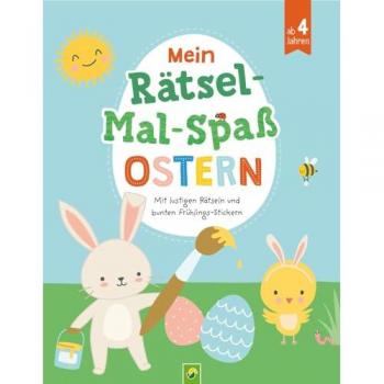 Mein Rätsel-Mal-Spaß Ostern | Für Kinder ab 4 Jahren