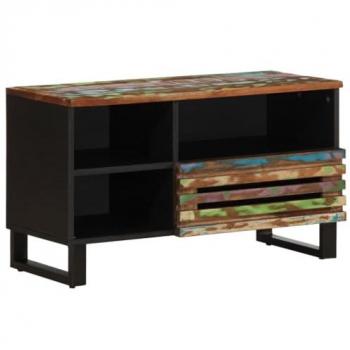 TV Cabinet 80x34x46 cm Solid Wood Acacia