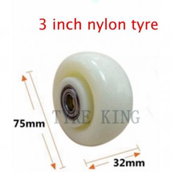 Single Nylon Wheel for Trolley 2.5 3 4 5