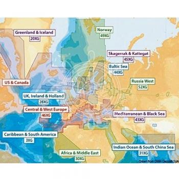 Navionics Seekartenset XL9 (leere Micro‑SD)