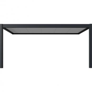 Extension Carport Aluminium et Acier Galvanisé 15 m²