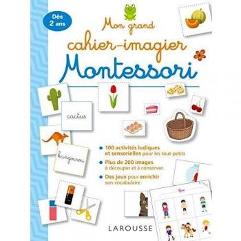 Mon grand cahier Montessori des premiers mots