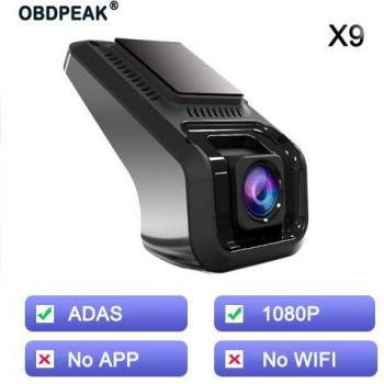 Mini Cámara ADAS X9 HD