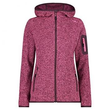 CMP Damen Hoodie Fleecejacke lila 42