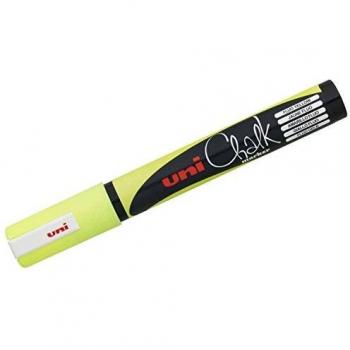 X Uni-Ball Kreidemarker Uni Chalk PWE-5M 1,8-2,5mm gelb