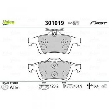 VALEO Bremsklötze für FORD und VOLVO