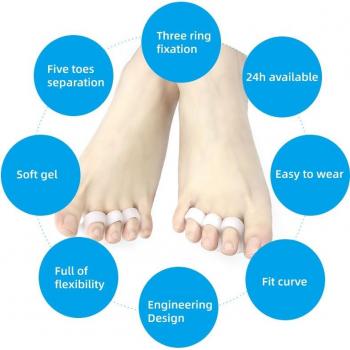Hallux Valgus Silicone Gel Pads