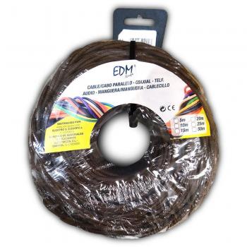 Cable EDM 2 x 1,5 mm Marrón 25 m