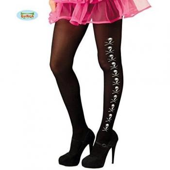 Collant Neri Fiestas a Tema Piratessa