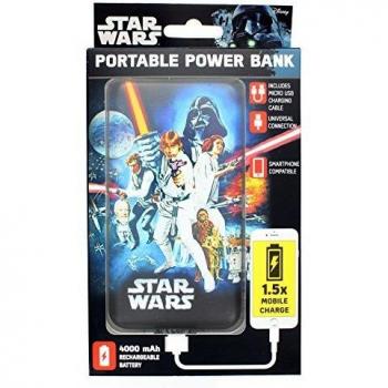 Star Wars 4000 mAh USB-C Power Bank featuring Classic Film Poster