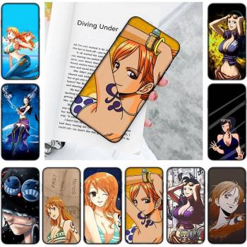 JW77 One Piece Nami Robin Black Phone Case – Xiaomi Poco M6