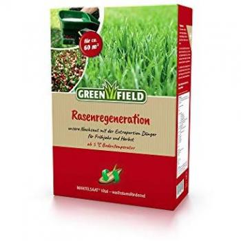 Greenfield Rasensamen für Regeneration 2 kg