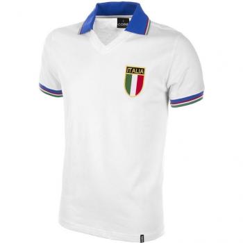 Coppia Classici – Camicia da Calcio Italia 1982 Mondiale, Manica Breve, Retrò