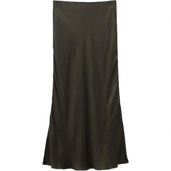 SOMEDAY Odini Uni Midirock Damen olive Größe 38