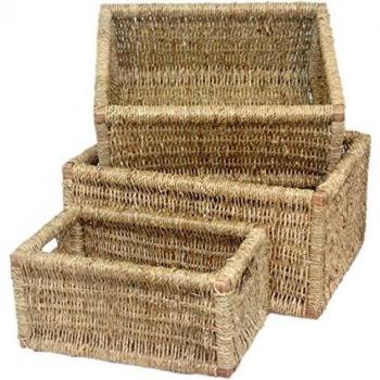 Ocean Breeze Woven Basket Ensemble