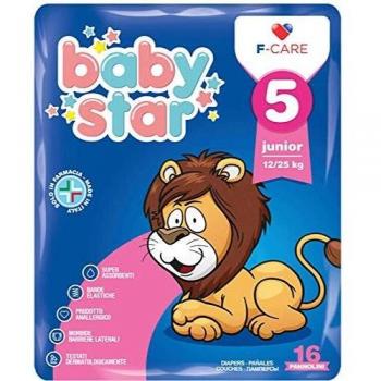 Baby Star Pannolini 5 Junior 12-25kg 16 Pezzi