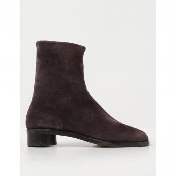 Maison Margiela Brown Leather Ankle Boots for Men – Size 41 EU