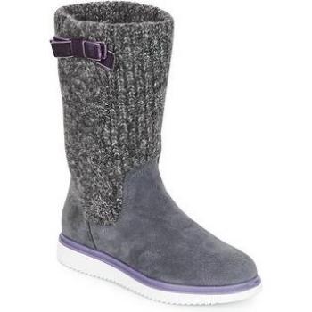 Geox Thymar Girl Grey Elevated Children's Boots