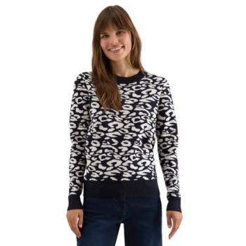 Langarm Pullover mit Rippbündchen in Größe L