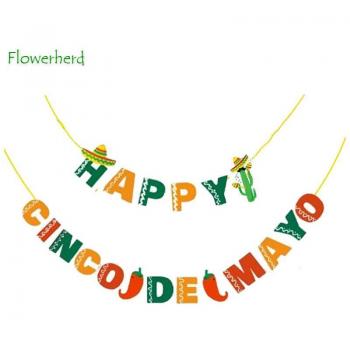 Mexican Fiesta Garland with Hats