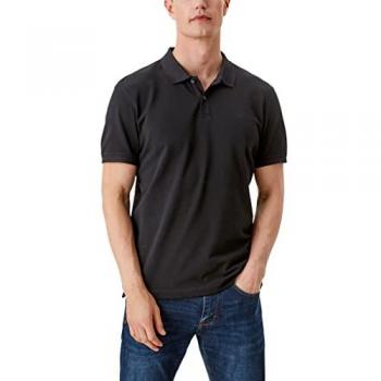 S.Oliver Kurzarm Poloshirt mit Label-Detail