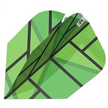 Plumas de Dardos Target Yohkoh Pro Ultra NO6, Unisex, Negro y Verde