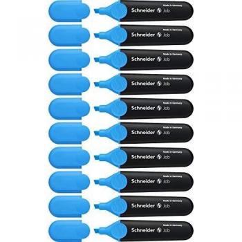 Schneider Textmarker Job 150, 10er Box, blau